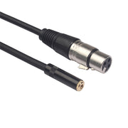 TC227K18-03 3.5mm Female to XLR Female Audio Cable, Length: 0.3m, 3.5mm Female to XLR Female