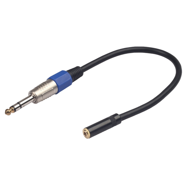 3094MF-03 6.35mm Male to 3.5mm Female Audio Cable, Length: 0.3m, 3094MF-03 6.35mm Male to 3.5mm Female