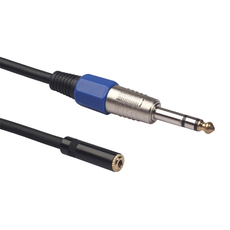 3094MF-03 6.35mm Male to 3.5mm Female Audio Cable, Length: 0.3m, 3094MF-03 6.35mm Male to 3.5mm Female