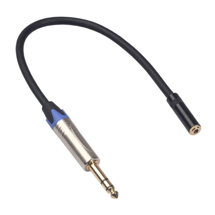 TC203NF03 6.35mm Male to 3.5mm Female Audio Cable, Length: 0.3m, TC203NF03 6.35mm Male to 3.5mm Female