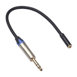 Cavo audio 6,35 mm maschio a 3,5 mm femmina 0,3 m