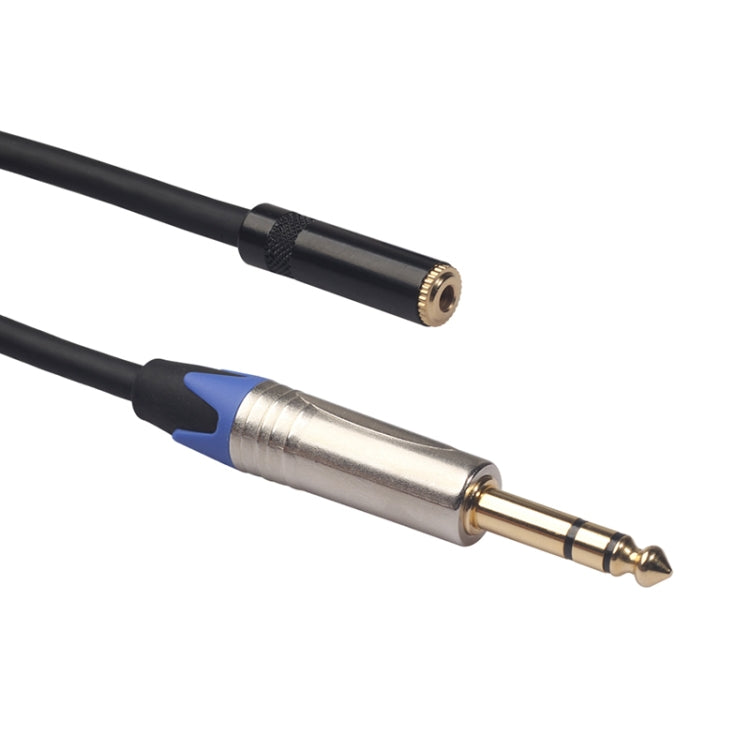 TC203NF03 6.35mm Male to 3.5mm Female Audio Cable, Length: 0.3m, TC203NF03 6.35mm Male to 3.5mm Female