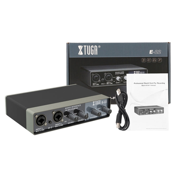 XTUGA E22 Interfaccia audio Scheda audio professionale, E22