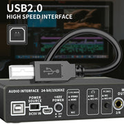 XTUGA E22 Interfaccia audio USB 24bit 192kHz