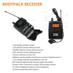 XTUGA RW2080 Ricevitore Bodypack Wireless UHF