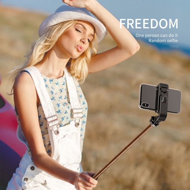 L02 Asta per selfie con treppiede con asta autoscatto Bluetooth regolabile multifunzione da 100 cm