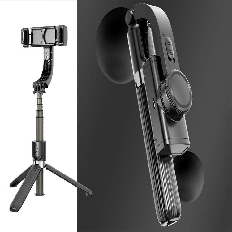 L08 Gimbal regolabile stabilizza il bastone selfie con treppiede per autoscatto Bluetooth