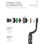 Gimbal regolabile con treppiede e telecomando Bluetooth