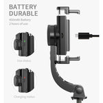 Gimbal regolabile con treppiede e telecomando Bluetooth