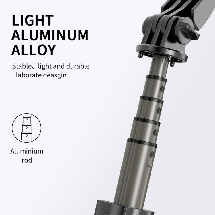 Gimbal regolabile con treppiede e telecomando Bluetooth