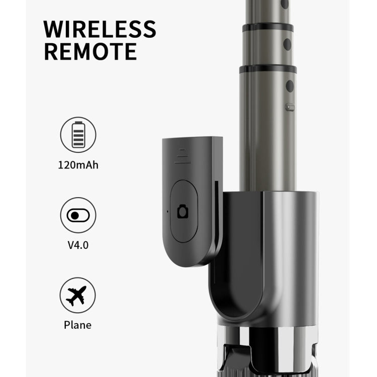Gimbal regolabile con treppiede e telecomando Bluetooth