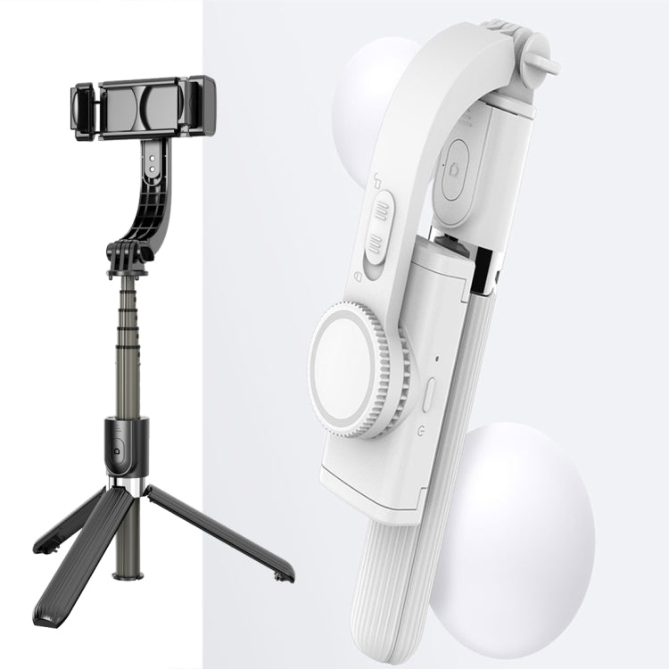 L08 Gimbal regolabile stabilizza il bastone selfie con treppiede per autoscatto Bluetooth