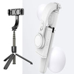 Gimbal regolabile con treppiede e telecomando Bluetooth