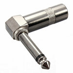 Connettore audio jack 6,35 mm maschio angolo retto L