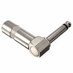Connettore audio jack 6,35 mm maschio angolo retto L