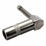 Connettore audio jack 6,35 mm maschio angolo retto L