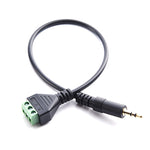 Cavo audio jack 3,5 mm maschio a 3 pin maschio 30 cm
