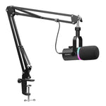 Feelworld PM1-AS Microfono dinamico XLR/USB per podcast