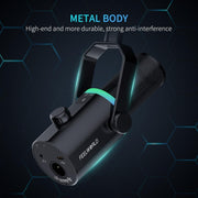 FEELWORLD PM1 Microfono dinamico XLR/USB per podcasting
