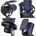 Microfono condensatore USB FEELWORLD VM1 per streaming