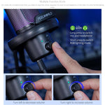 Microfono condensatore USB FEELWORLD VM1 per streaming