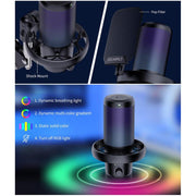 Microfono condensatore USB FEELWORLD VM1 per streaming