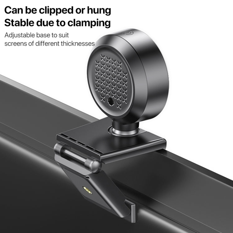Yesido KM20 2K Zoom 4.0MP HD USB Webcam, lunghezza cavo 1.5m con luce di riempimento, KM20