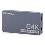 FEEWORLD C4K Video Capture 4K HDMI 60Hz In e Out USB-C Plug and Play per Streaming Gaming Videoconferenza
