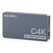 FEEWORLD C4K Video Capture 4K HDMI 60Hz In e Out USB-C Plug and Play per Streaming Gaming Videoconferenza