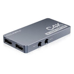 FEEWORLD C4K Video Capture 4K HDMI 60Hz In e Out USB-C Plug and Play per Streaming Gaming Videoconferenza