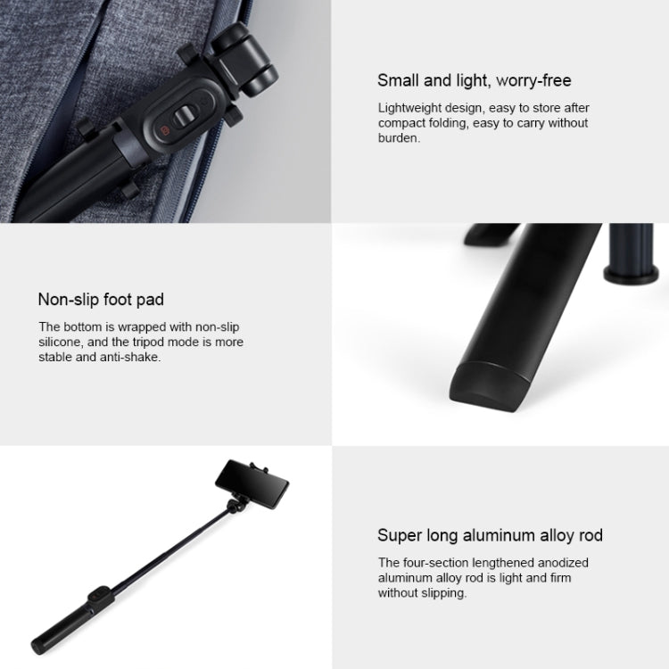 Original Xiaomi Mijia XMZPGO5YM Foldable Extendable Monopod Bluetooth Tripod Selfie Stick