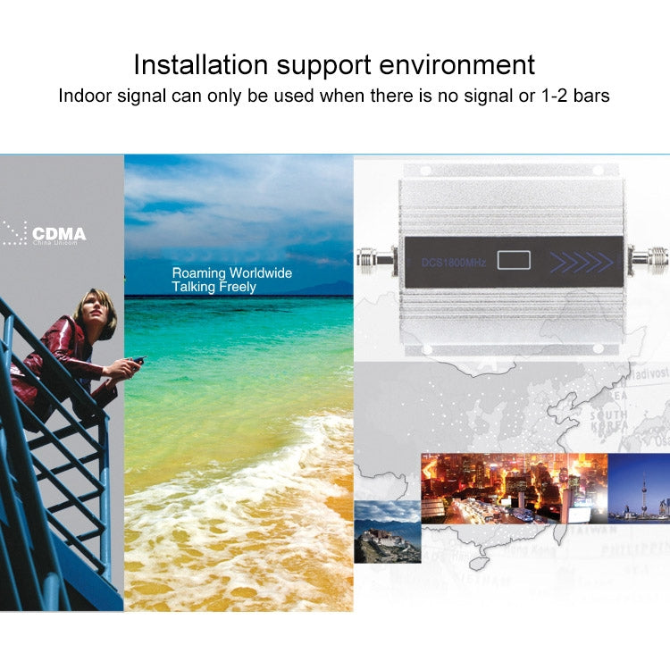 Ripetitore segnale telefonico DCS-LTE 4G, spina americana, MCP2371AU, MCP2371EU, MCP2371UK, MCP2371US