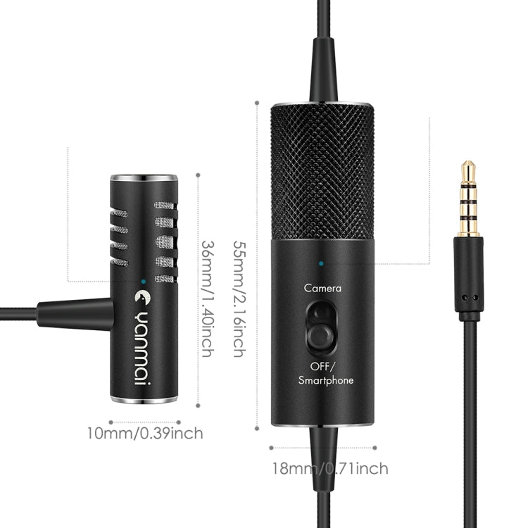 Microfono R933S per smartphone e fotocamere