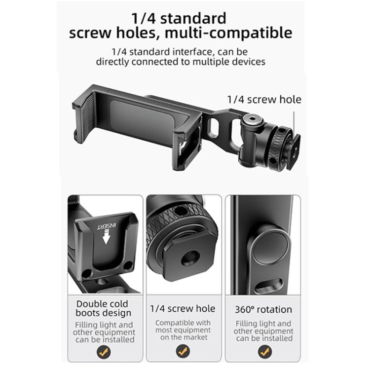 Supporto smartphone desktop BEXIN PH-01 con rotazione 360°