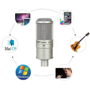 AQ-220K Noise Reduction Condenser Microphone for Live Song Recording
