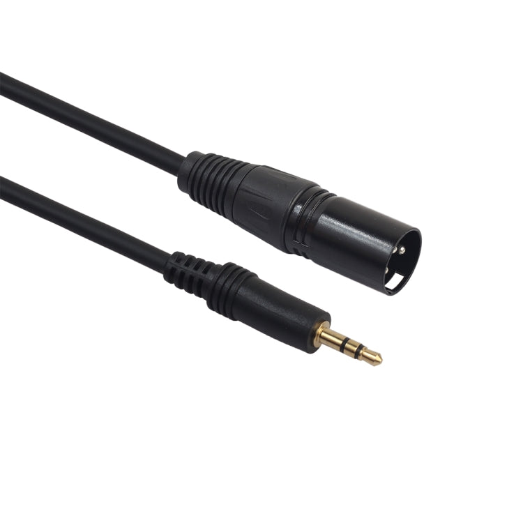 351930 Cavo audio per microfono da 3,5 mm maschio a XLR maschio, lunghezza: 3 m