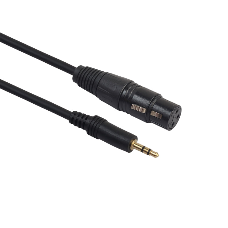 352030 Cavo audio per microfono da 3,5 mm maschio a XLR femmina, lunghezza: 3 m