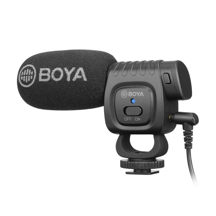 BOYA Mini microfono portatile a condensatore per registrazione video dal vivo per DSLR / smartphone