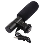 Microfono stereo per smartphone con cavo 28 cm