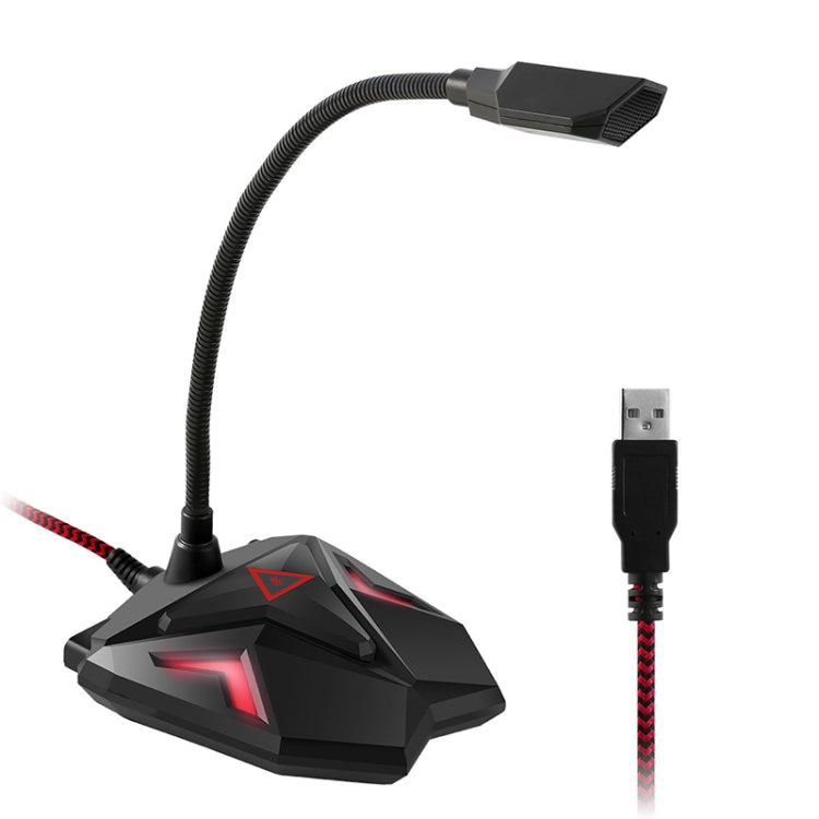 Microfono da gioco capacitivo G55 con indicatore LED