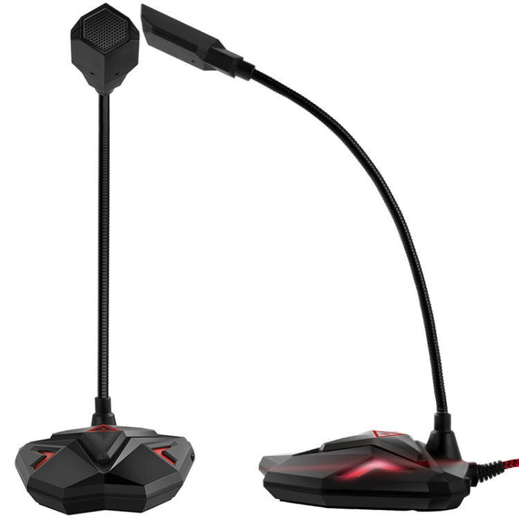 Microfono da gioco capacitivo G55 con indicatore LED