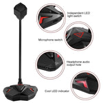 Microfono da gioco capacitivo G55 con indicatore LED