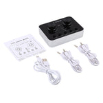 X7 Trasmissione in diretta Audio Cuffie USB Microfono Webcast Intrattenimento Streamer Scheda audio per telefono, computer PC