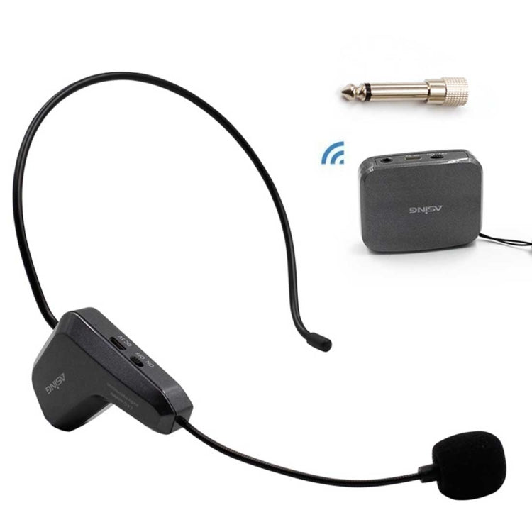 ASiNG WM01 Microfono pickup elettronico per trasmissione audio wireless da 2,4 GHz, distanza di trasmissione: 50 m, WM01