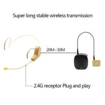 Microfono pickup wireless ASiNG WM03 2,4 GHz 20-30 m