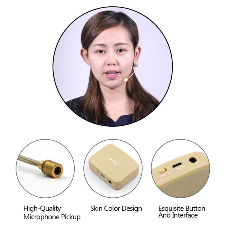 Microfono pickup wireless ASiNG WM03 2,4 GHz 20-30 m