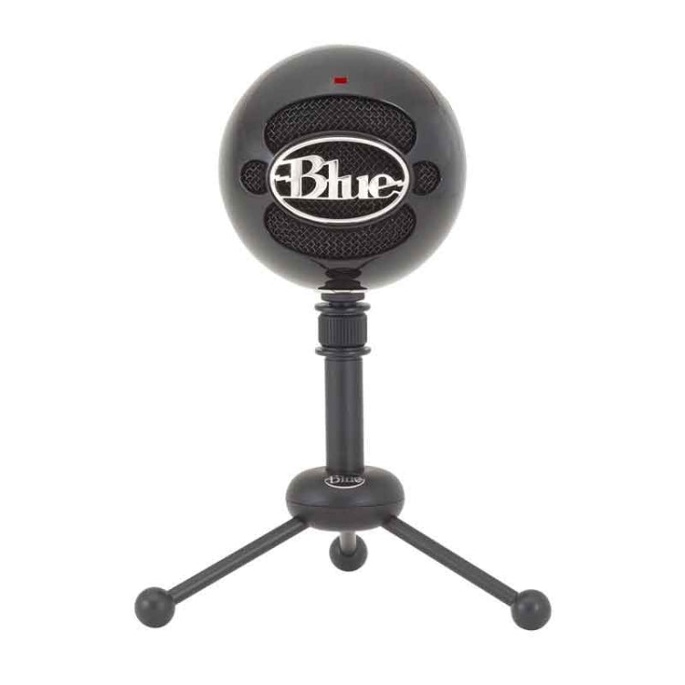 Microfono per registrazione con ancoraggio a condensatore USB Logitech Blue Snowball, Blue Snowball