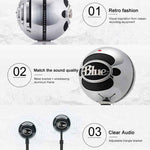 Microfono condensatore USB Logitech Blue Snowball Ice