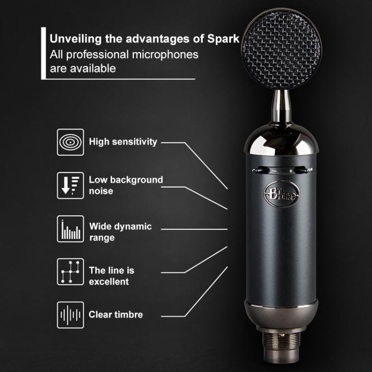 Microfono a condensatore Blue Spark SL per registrazione