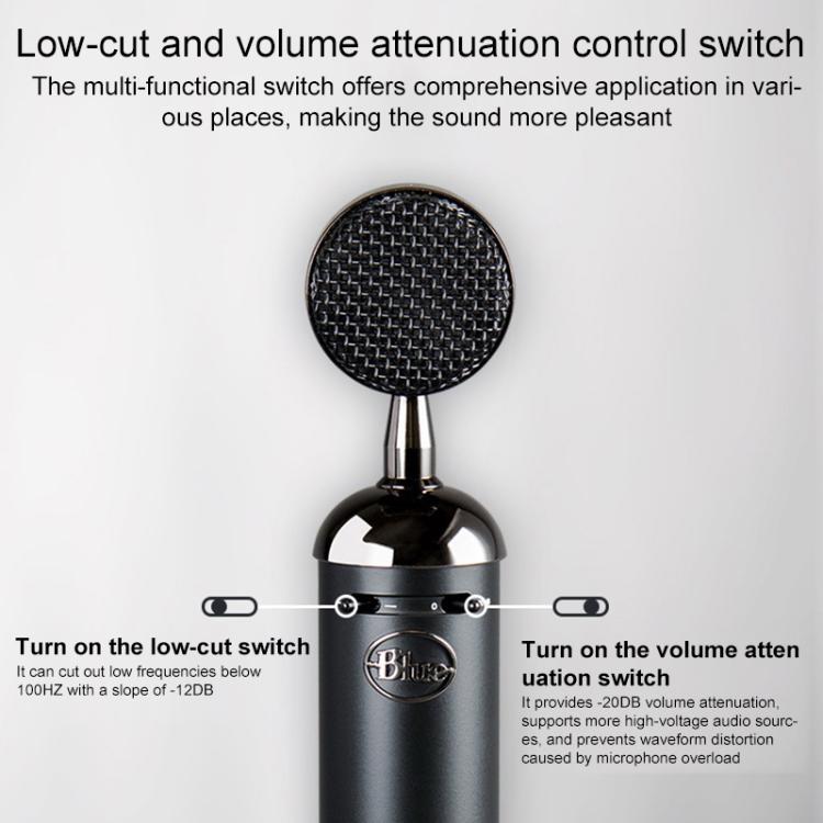 Microfono a condensatore Blue Spark SL per registrazione
